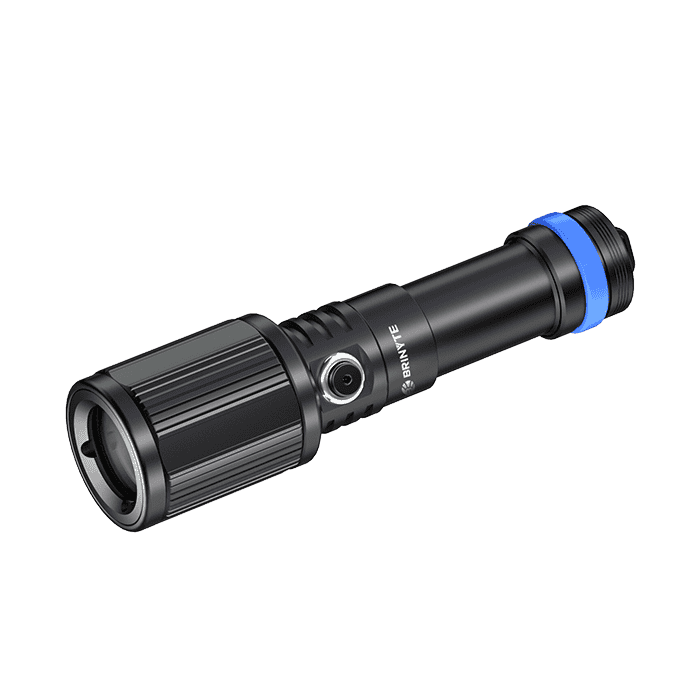 LZ01 - Diving Search Light - 1300 Meters throw - 350 Lumen - 150 Meters Deep - LEP Light