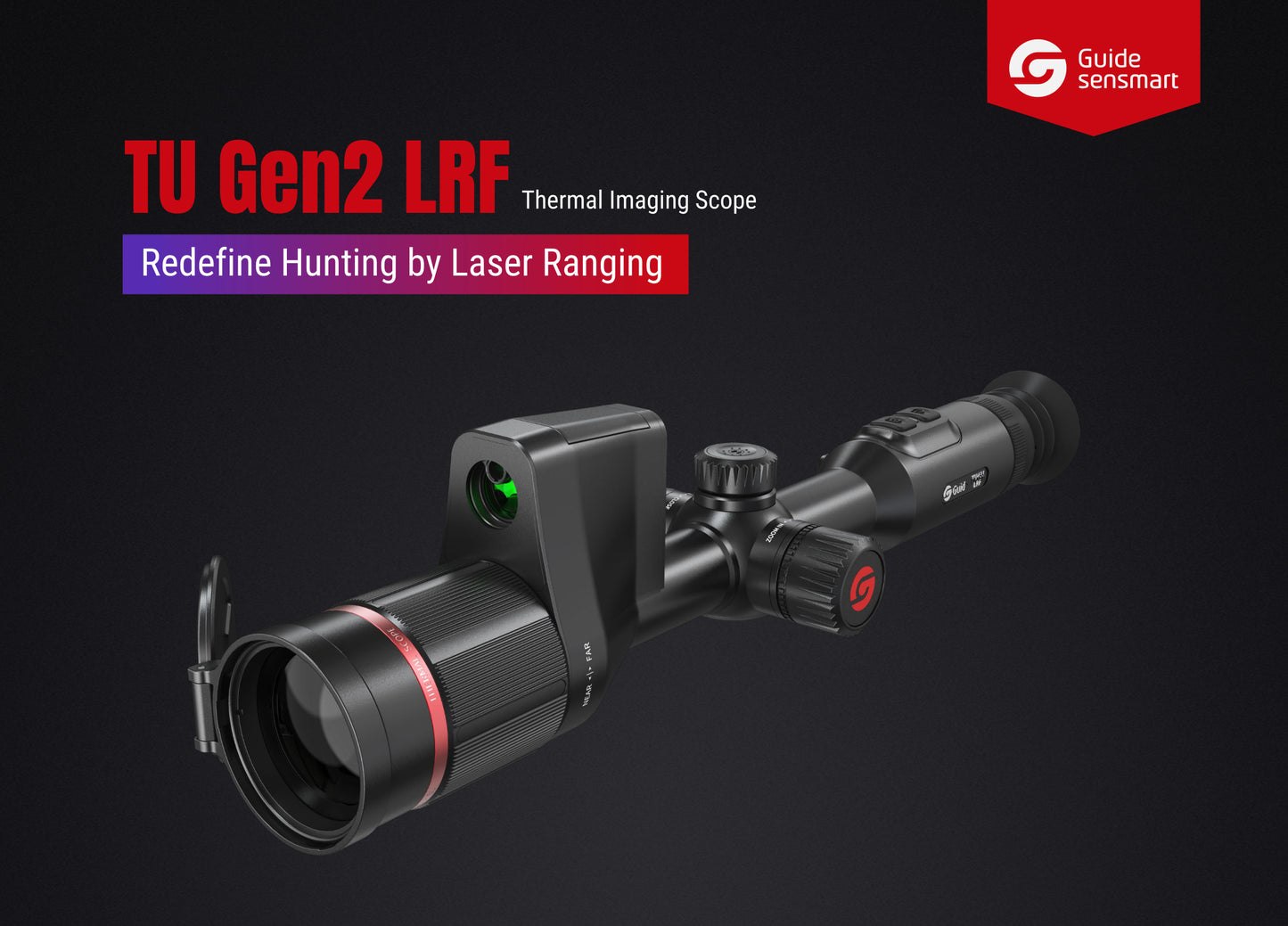 Thermal Imaging Scope with Laser Range Finder - TU Gen2 LRF